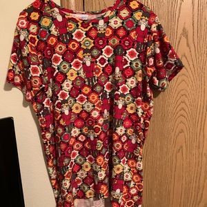 Lularoe Nutcracker Christmas top